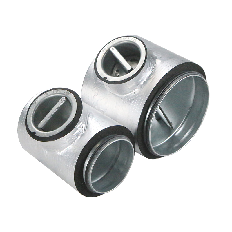 铝箔外衣保温手动调风阀